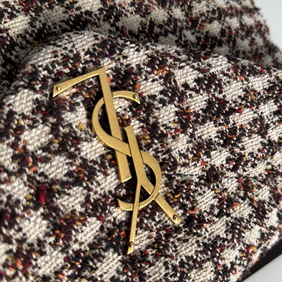 Saint Laurent Tweed Lou Lou Bag with Dust Cover - Picture 13 of 13